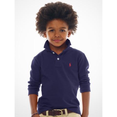 ラルフローレン 子供用 定番 ポニー 長袖 ポロシャツ ネイビー ロンt ポロ Ralph Lauren ボーイズ ラルフ Prl9997 Rich Smile リッチスマイル 通販 Yahoo ショッピング