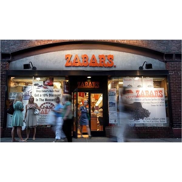 ゼイバーズ ZABAR'S ロゴ エコバッグ L NY スーパー トートバッグ 日本未上陸 ホールフーズ  お弁当 インスタ ショルダー｜richsmile｜03