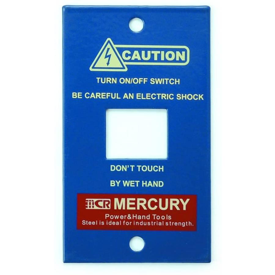 世界の人気ブランド マーキュリー スイッチプレート 1ヶ口 コンセントカバー スチール製 Mercury おしゃれ 空間 インテリア Aynaelda Com