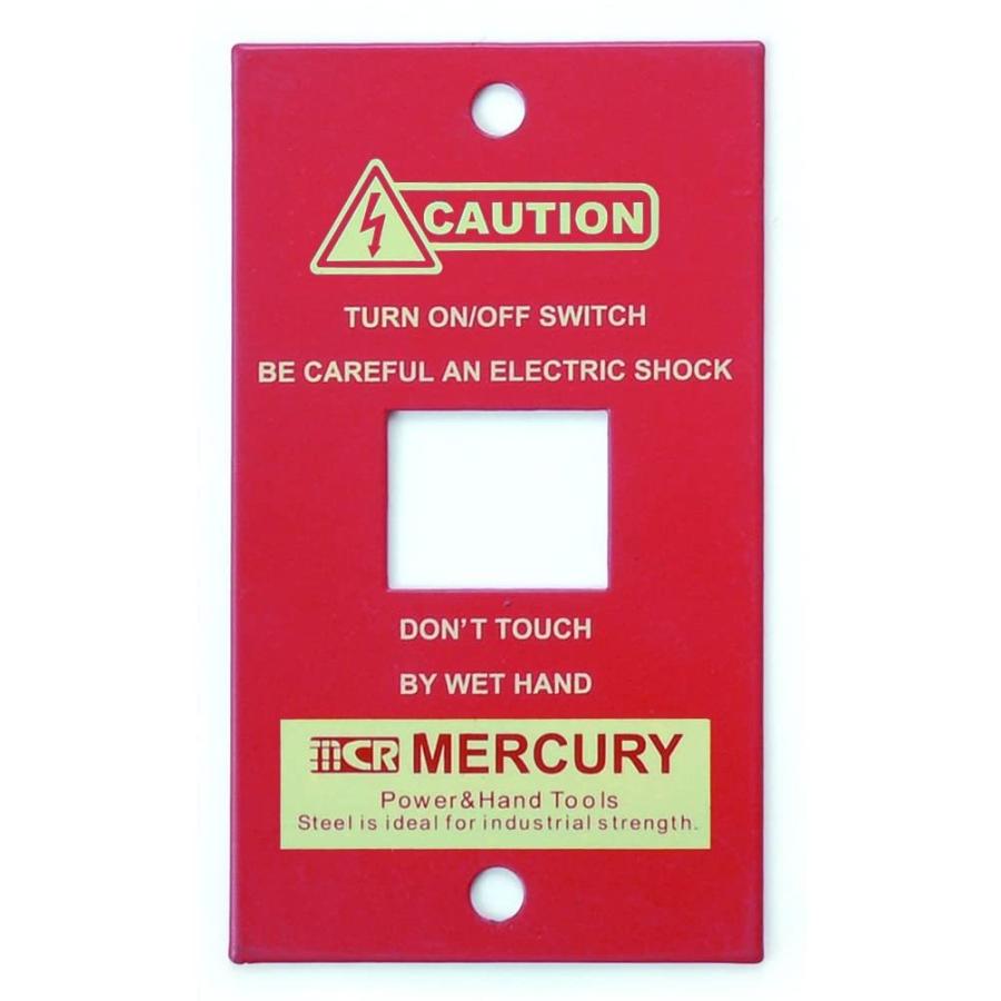 世界の人気ブランド マーキュリー スイッチプレート 1ヶ口 コンセントカバー スチール製 Mercury おしゃれ 空間 インテリア Aynaelda Com