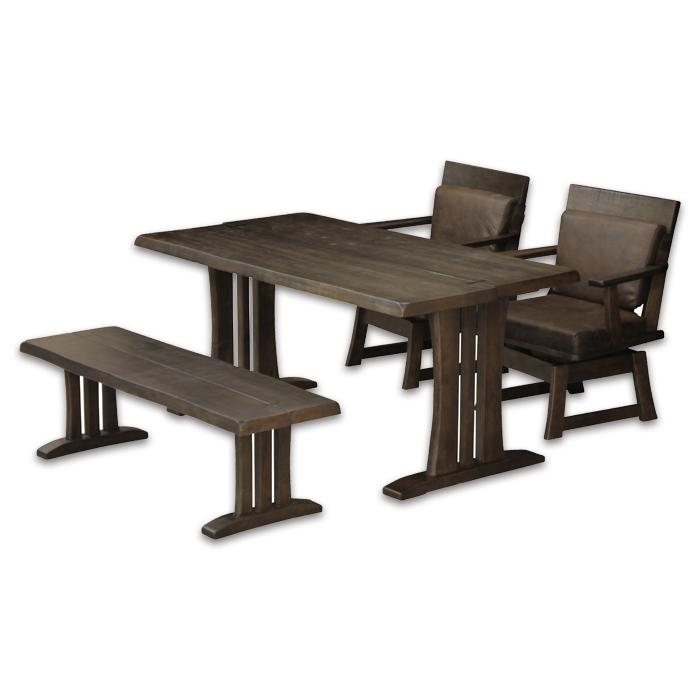 楽天市場】ダイニングテーブルセット ベンチ 4人掛け おしゃれ 北欧