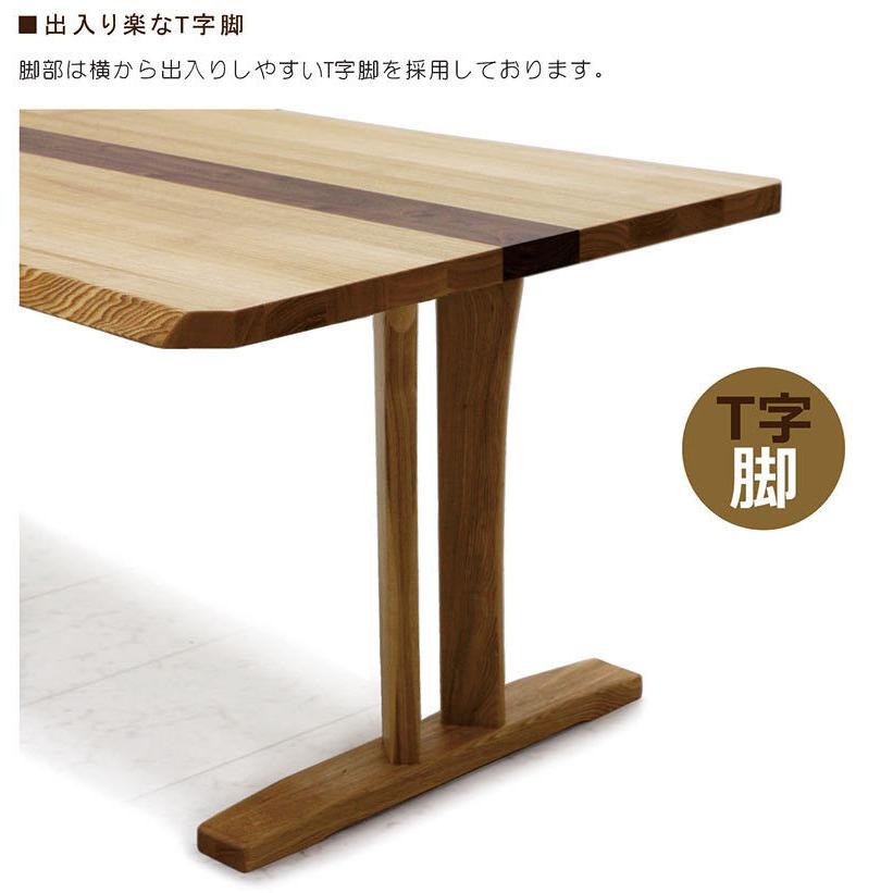ダイニングテーブルセット ベンチ 6人 180 無垢 おしゃれ 木製｜rick-store｜07