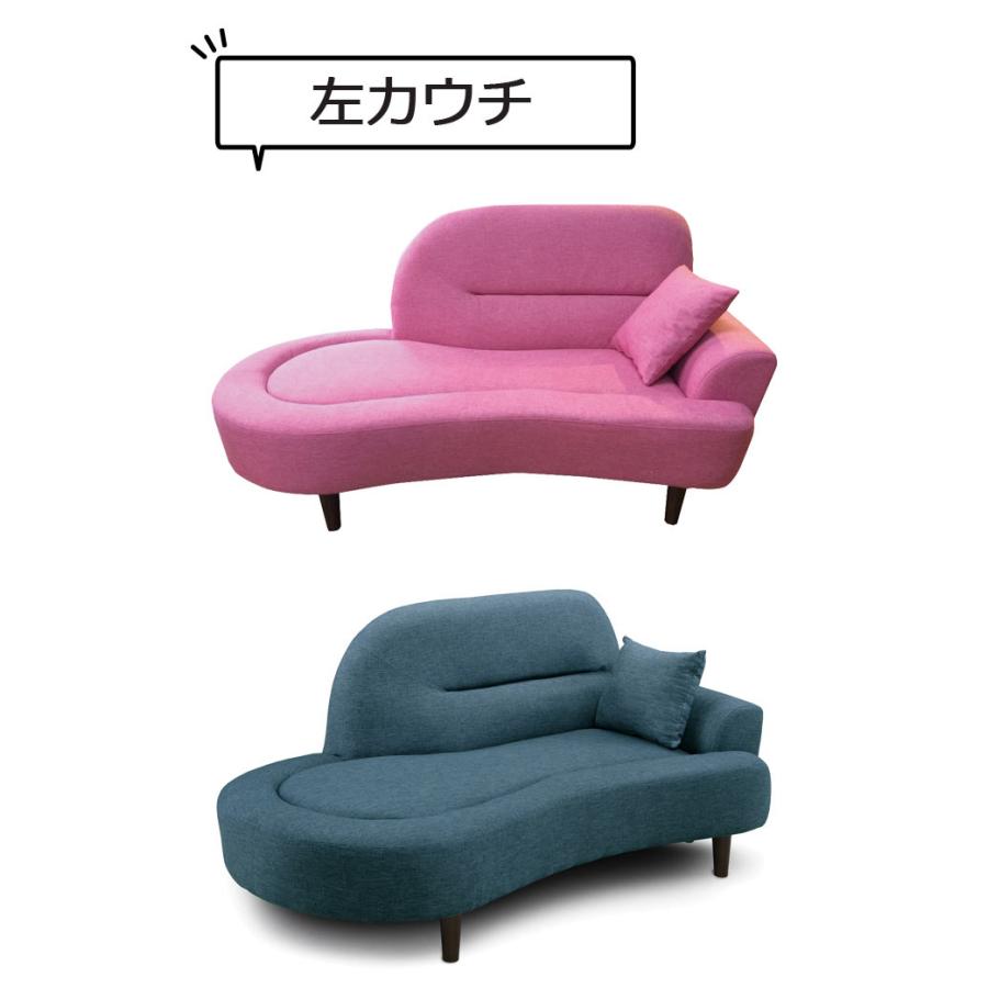 ソファ ソファー 2人掛け おしゃれ ファブリック コンパクト