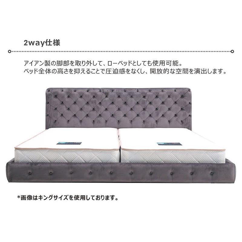 爆買 クイーンベッドフレーム ベッド ローベッド すのこ おしゃれ