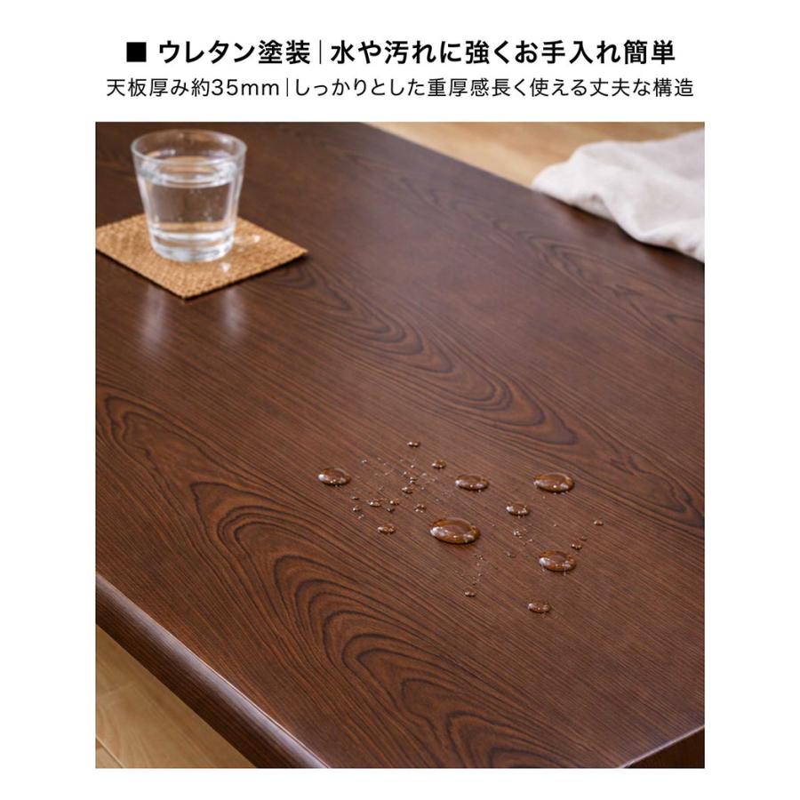 座卓 ローテーブル 幅120cm 折れ脚 折りたたみ 長方形 完成品 シンプル