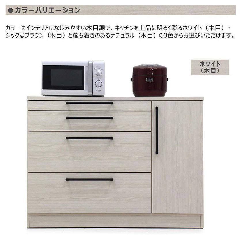 本日+ポイント10% キッチンカウンター 120 間仕切り 背面化粧 キッチン