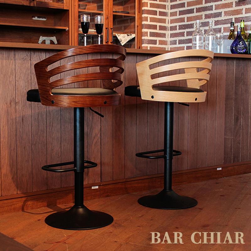 カウンターチェア バーチェア ハイチェア おしゃれ 北欧 高さ調整 昇降