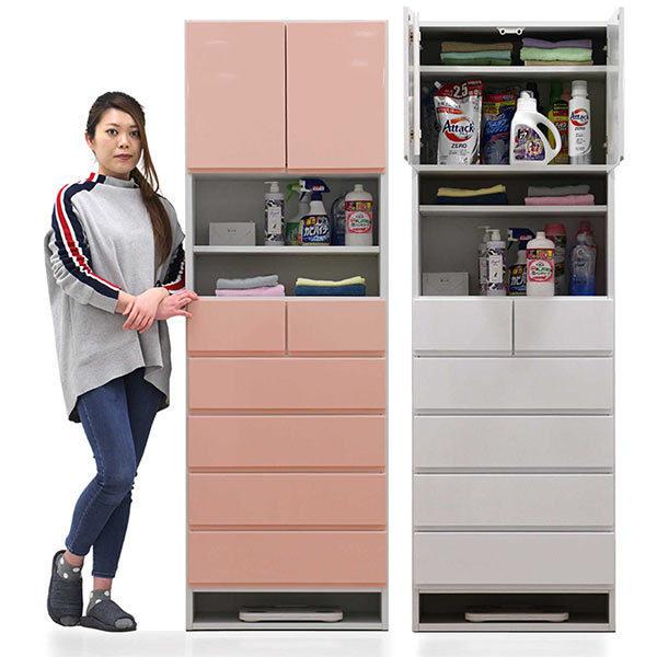 国産】 ランドリーチェスト サニタリーチェスト ランドリー収納 完成品