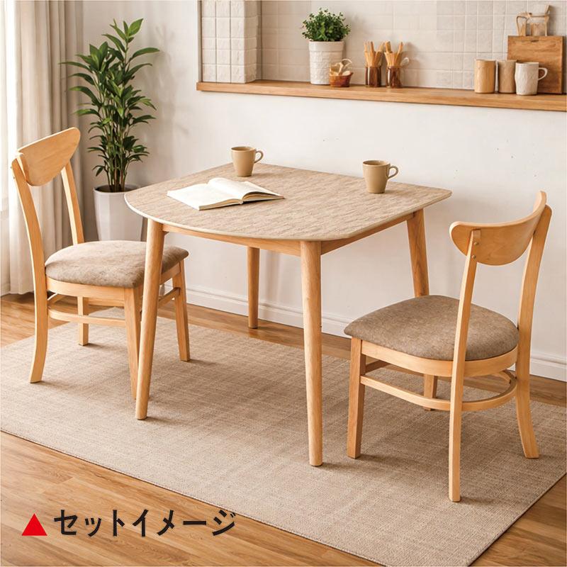 Hent ダイニングテーブル 幅90cm ヘリンボーン柄　2セット ダイニングテーブル 2人 90cm メラミン天板 ヘリンボーン柄 木製 北欧