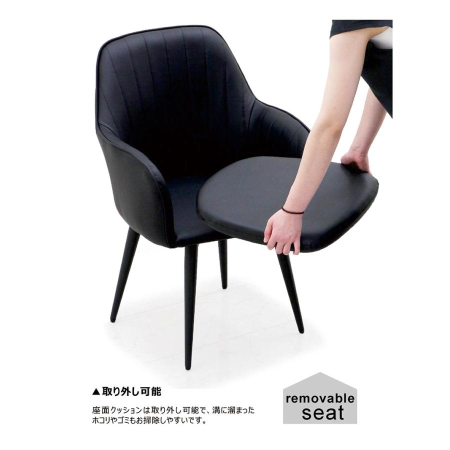 丸ダイニングテーブルセット 4人用 幅120 円型 回転チェア 丸ダイニングセット 【VILMAR】 和モダン おしゃれ