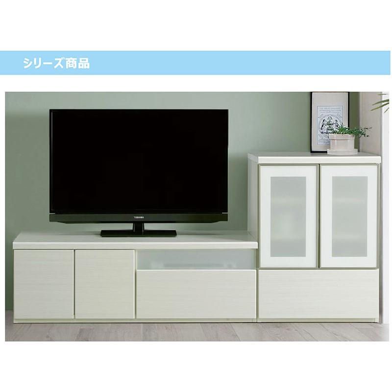 日曜日P最大15％〜テレビボード ロータイプ 90 ホワイト テレビ台