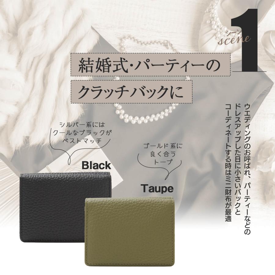 サンローラン　ミニ財布　三つ折り　トープ　TAUPE SAINT LAURENT - saint laurent コンパクト財布 トープの通販 by
