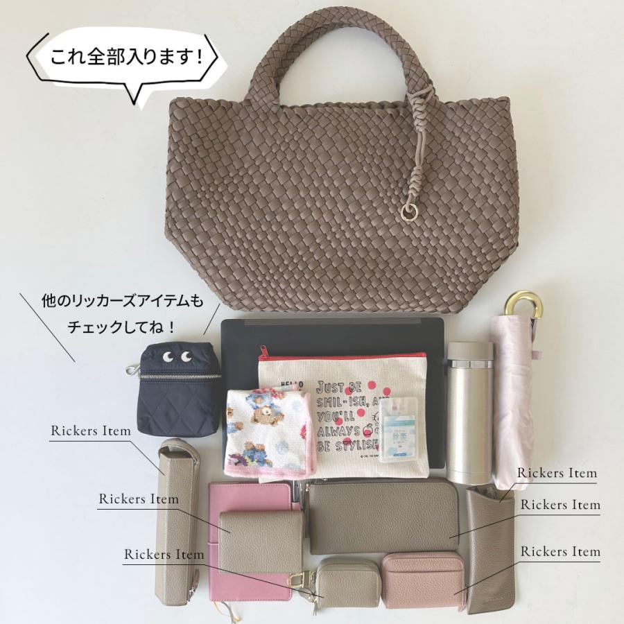 トートバッグ 編み込み レディース 【アイスグレー・ピンクは6月中旬