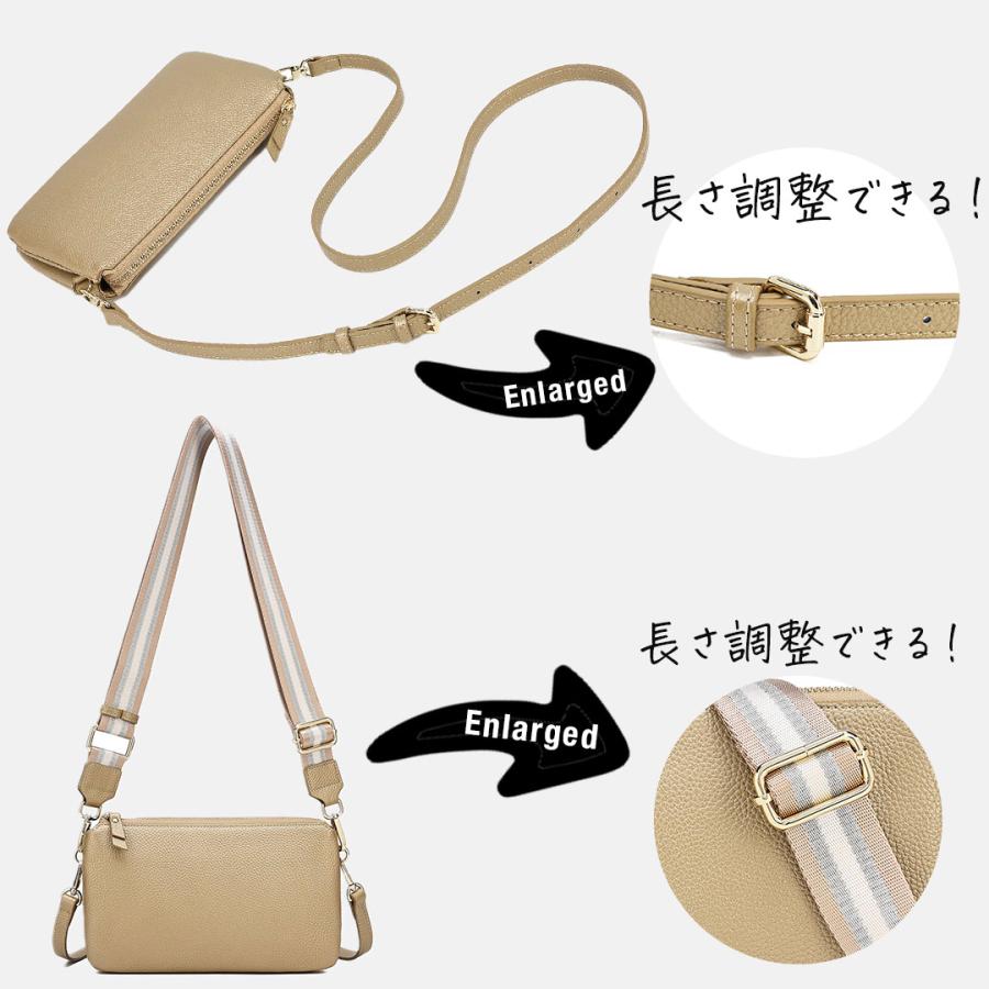 RICKERS お財布ショルダー レディース お財布ポシェット 本革 Amazon | [RICKERS] お財布ショルダー レディース ポシェット 本革