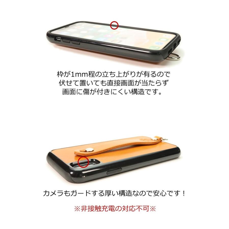 2in1 シンプルグリップケース　14色 iPhone 11Pro 11ProMAX iPhoneXS XSMAX XR 8plus 7plus 栃木レザー 本革 革 Rickys r180 | iPhone | 06