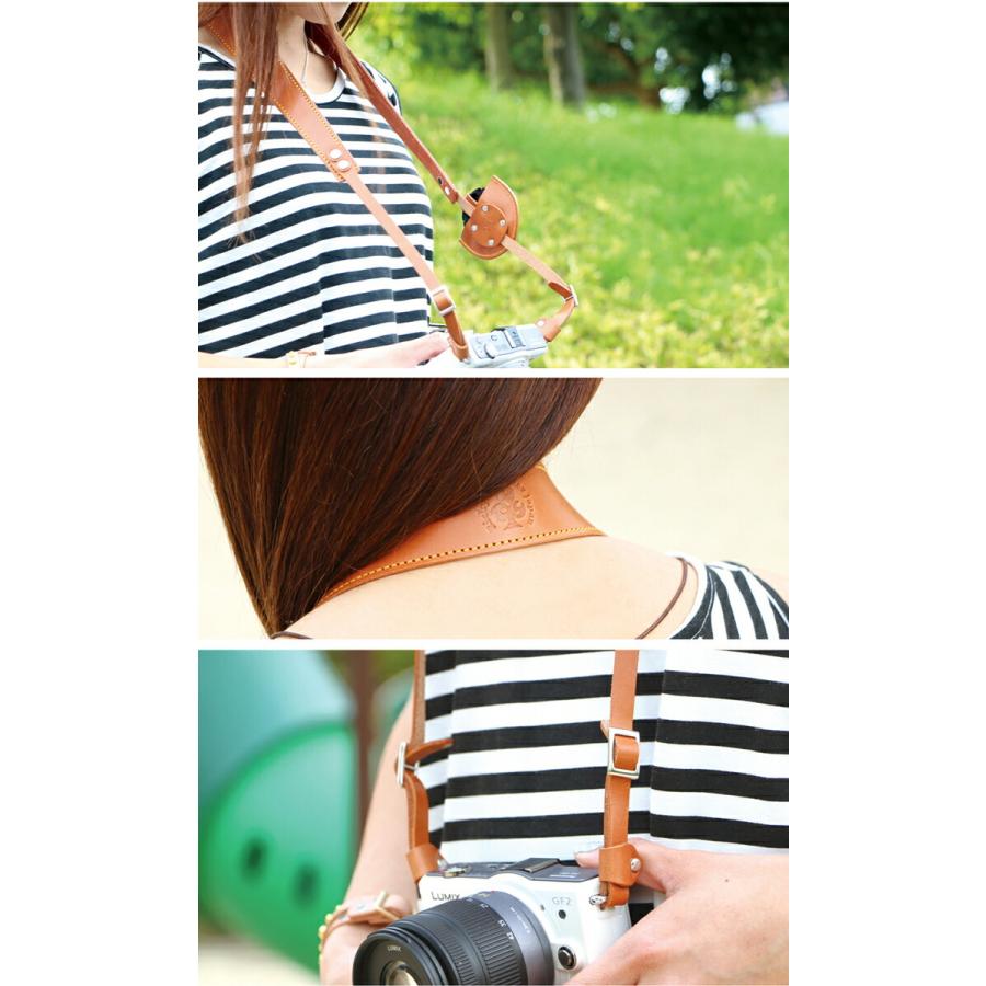 カメラストラップ 14色 一眼レフ ミラーレス 長さ調整可 ストラップ