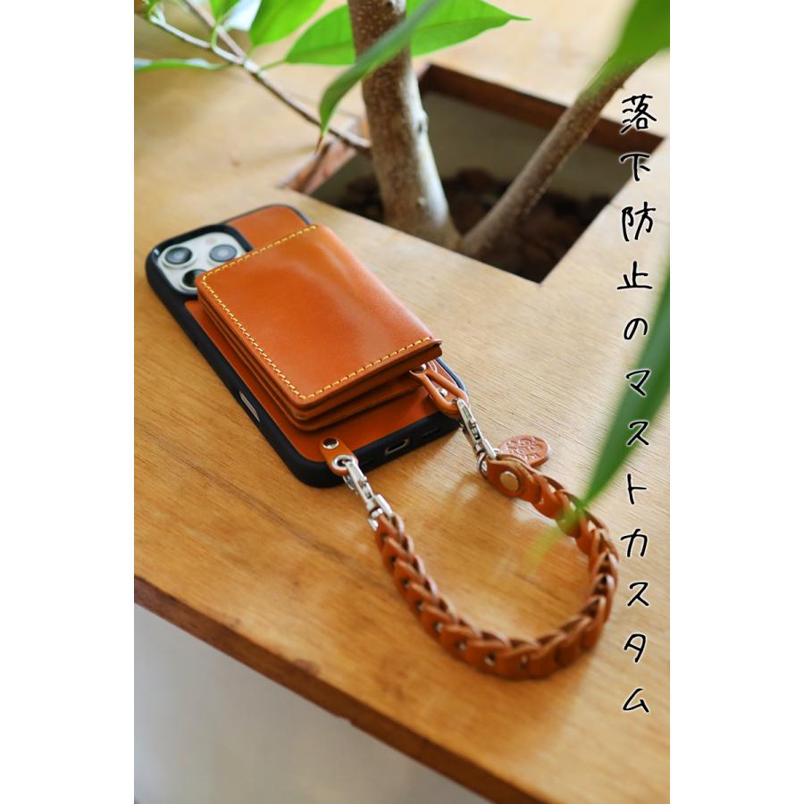Ricky's leather magsafe アクセサリー 財布 Magカード ループ付き