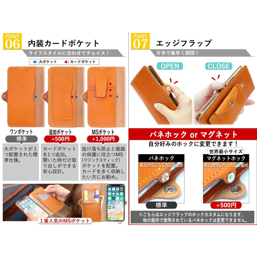 ほぼ 全機種対応 SLP 手帳型ケース 14色 iPhone Xperia AQUOS R10