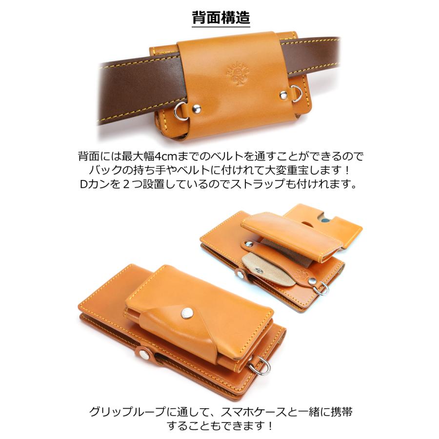 丘染め　茶芯　スマート財布　ミニ財布　キャッシュレス　小銭入れ　セカンド財布 最適・三つ折り財布 14色 キャッシュレス サイフ 財布 メンズ