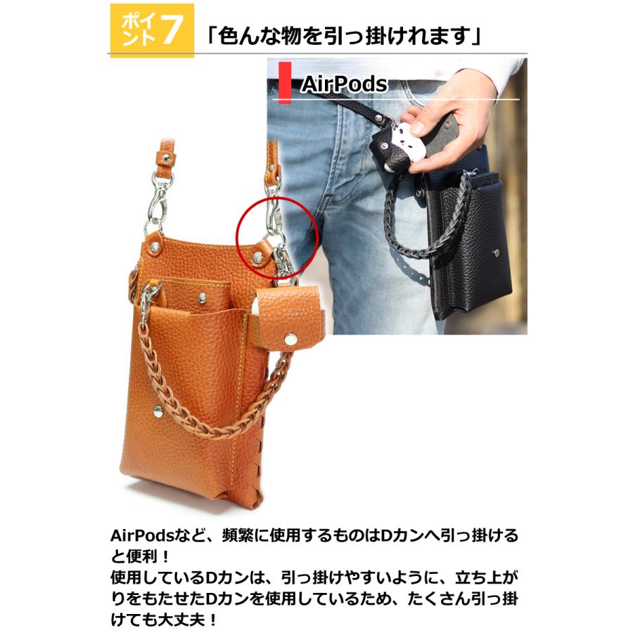 スマホポーチ 14色 サコッシュ 斜めがけ 肩掛け 首掛け ネック 落下