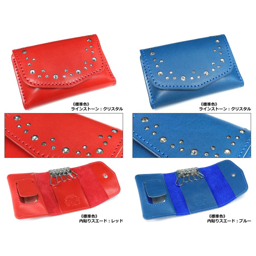 トライアングルインレイ マルチキーケース タイプ2　14色 スマートキー トヨタ ホンダ マツダ スズキ ダイハツ YKKAP LIXIL 本革 レザー 栃木レザー 名入れ r268 |  | 05