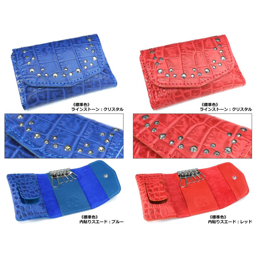 トライアングルインレイ マルチキーケース タイプ2　14色 スマートキー トヨタ ホンダ マツダ スズキ ダイハツ YKKAP LIXIL 本革 レザー 栃木レザー 名入れ r268 |  | 07