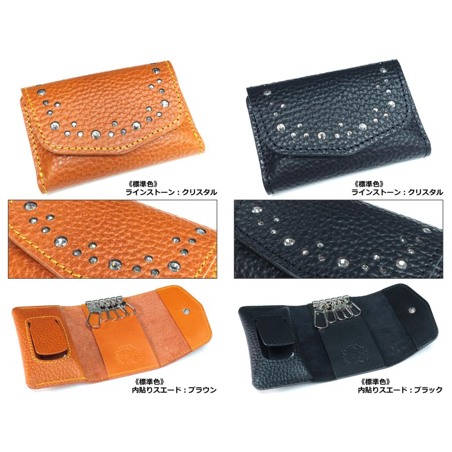 トライアングルインレイ マルチキーケース タイプ2　14色 スマートキー トヨタ ホンダ マツダ スズキ ダイハツ YKKAP LIXIL 本革 レザー 栃木レザー 名入れ r268 |  | 08