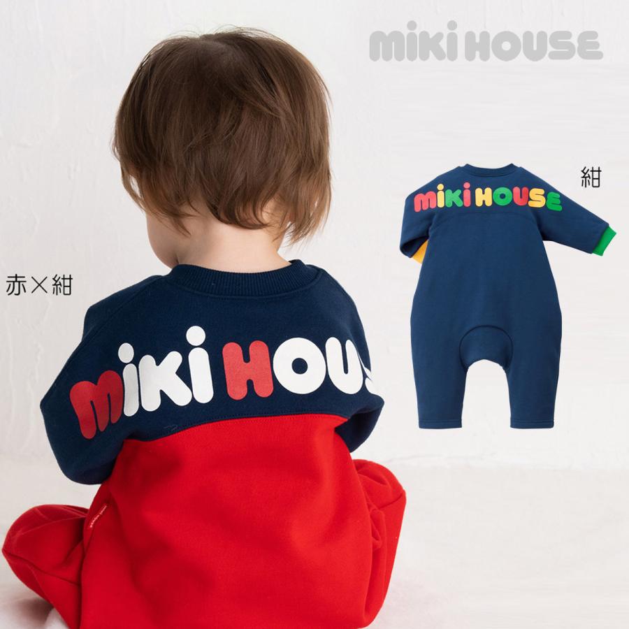 多様な セール30%OFF ミキハウス バックロゴ トレーナー 長袖