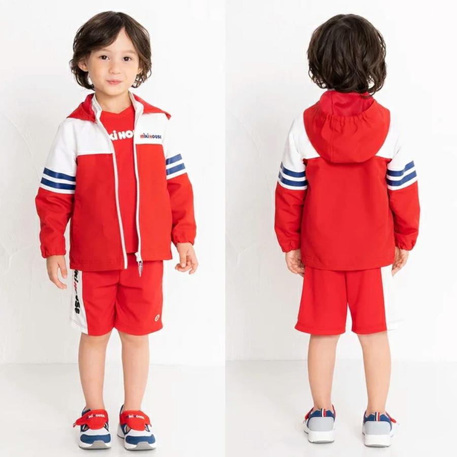 セール30%OFF！ミキハウス ミキロゴ ウインドブレーカー(80cm-150cm 