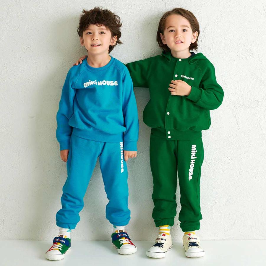 WEB限定】ミキハウス ミキロゴ パーカー WebLimited（80-150cm 
