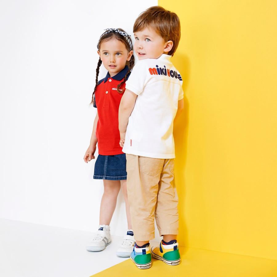 セール30%OFF！ミキハウス バックロゴプリント ミキロゴ 半袖
