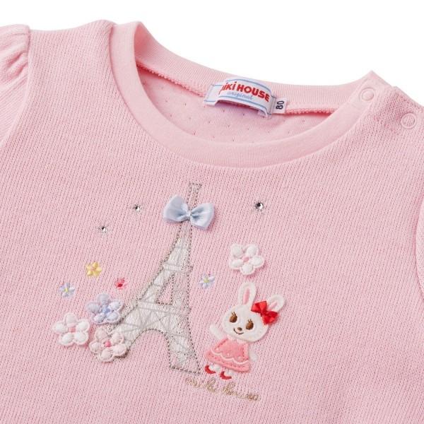 セール30%OFF！ミキハウス エッフェル塔うさこ 接結ダブル