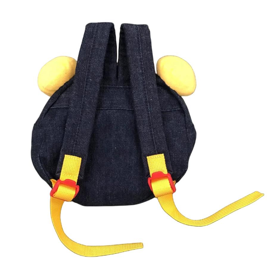 セール30%OFF！ミキハウス 時計モチーフ デニム ベビーリュック