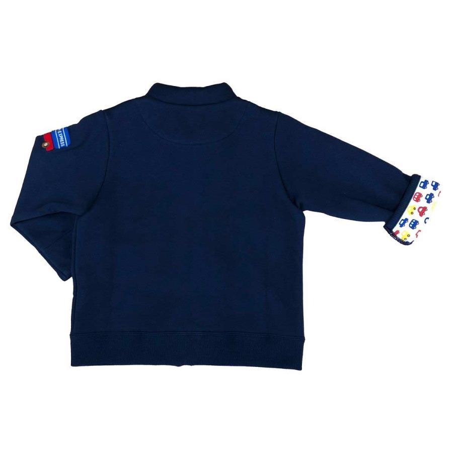 セール30%OFF!ミキハウス はたらくくるまモチーフ 裏毛パイル セール30%OFF!ミキハウス はたらくくるまモチーフ 裏毛パイル