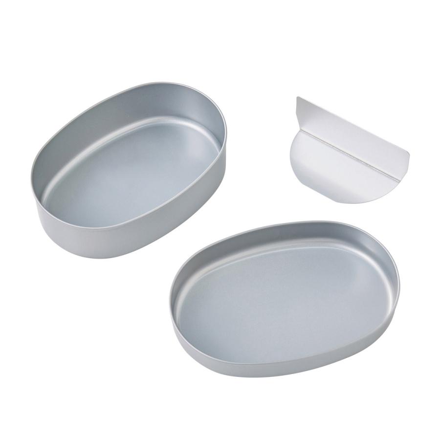 ミキハウス アルミランチボックス（お弁当箱）【入園・入学準備