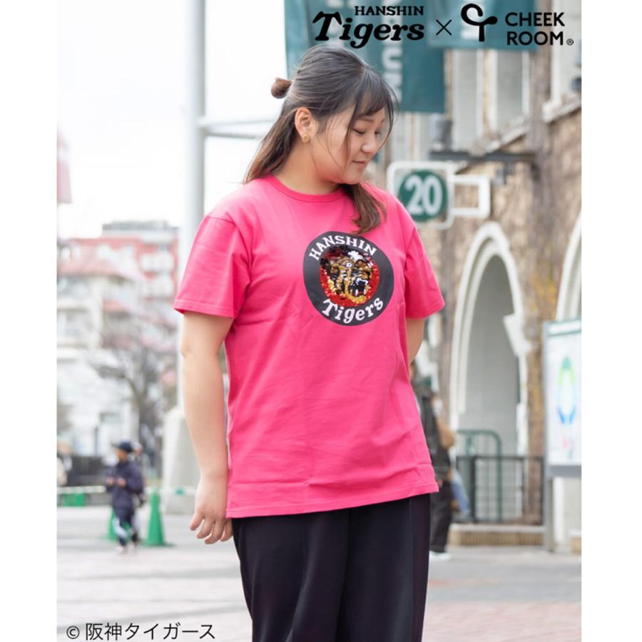 セール30%OFF！チークルーム 阪神タイガース スパンコール Tシャツ