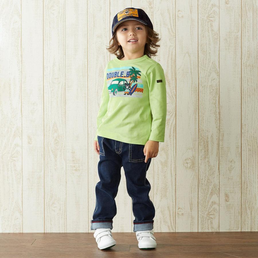 セール30%OFF】【メール便OK】【DOUBLE B ダブルビー】長袖Tシャツ