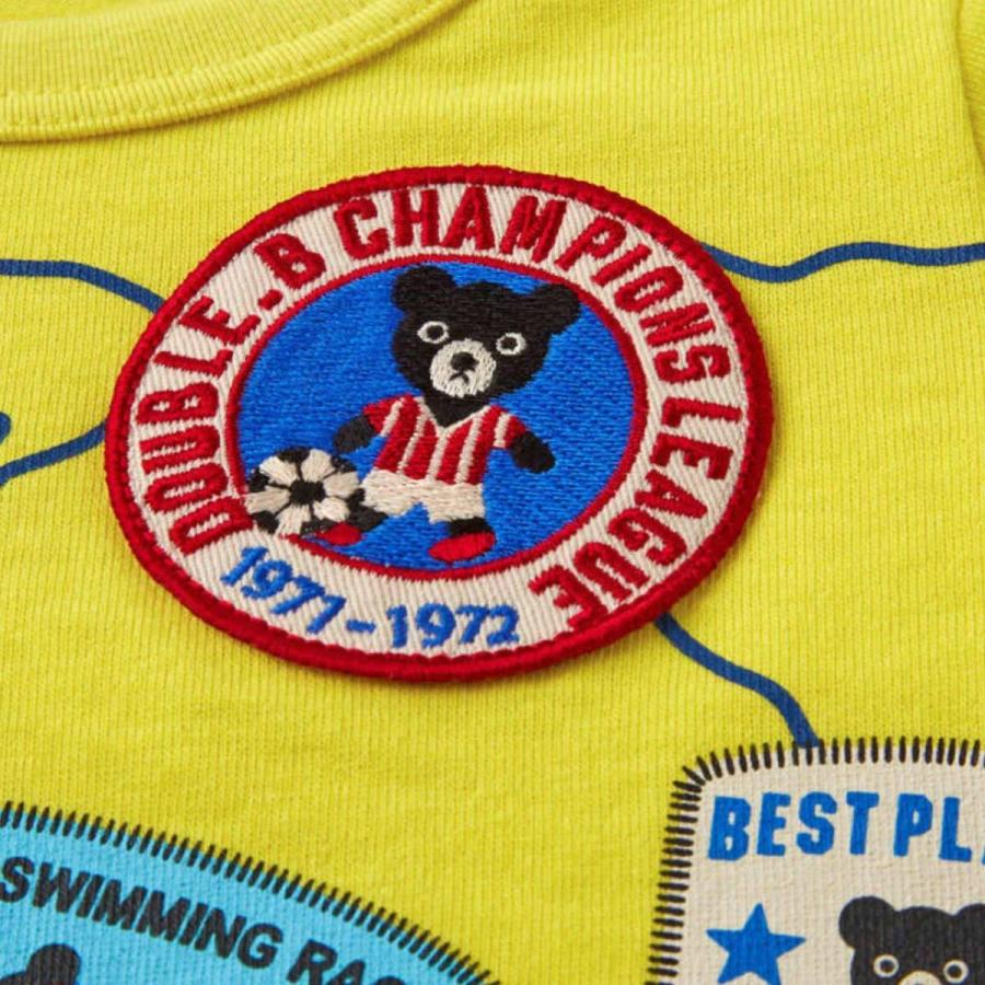 セール30%OFF！ダブルビー スポーツプリント長袖Tシャツ(80cm・90cm 