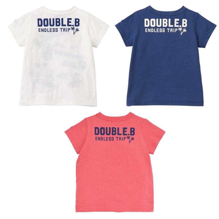 セール30%OFF！ダブルビー 半袖Tシャツ(110-140cm)ミキハウス正規販売