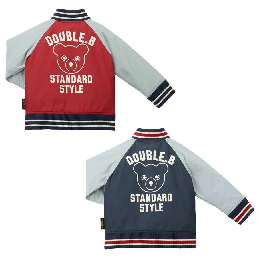 セール30%OFF！ダブルビー スタジャン風 ジャンパー(110cm-140cm 