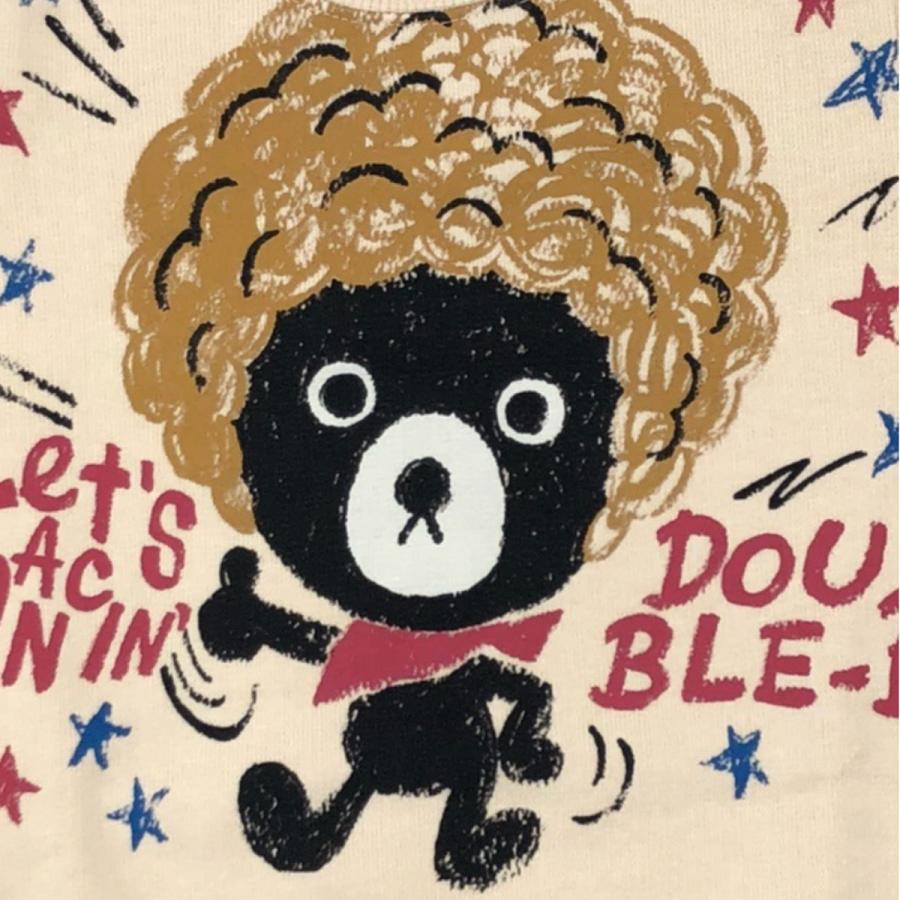 セール30%OFF！ダブルビー アフロベア トレーナー(110cm・120cm・130cm