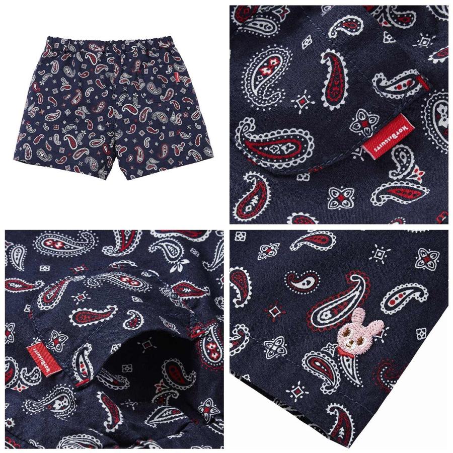 新品タグ付　ホットビスケッツ　3点セット　ペイズリー柄　ビーンズ君　110 セール30%OFF】【メール便OK】【HOT BISCUITS ホットビスケッツ
