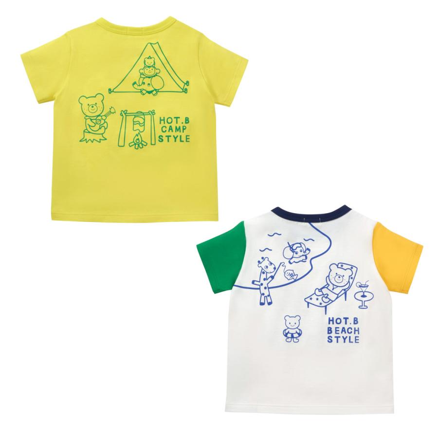 セール30%OFF！ホットビスケッツ キャンプ&サーフィン 半袖Tシャツ