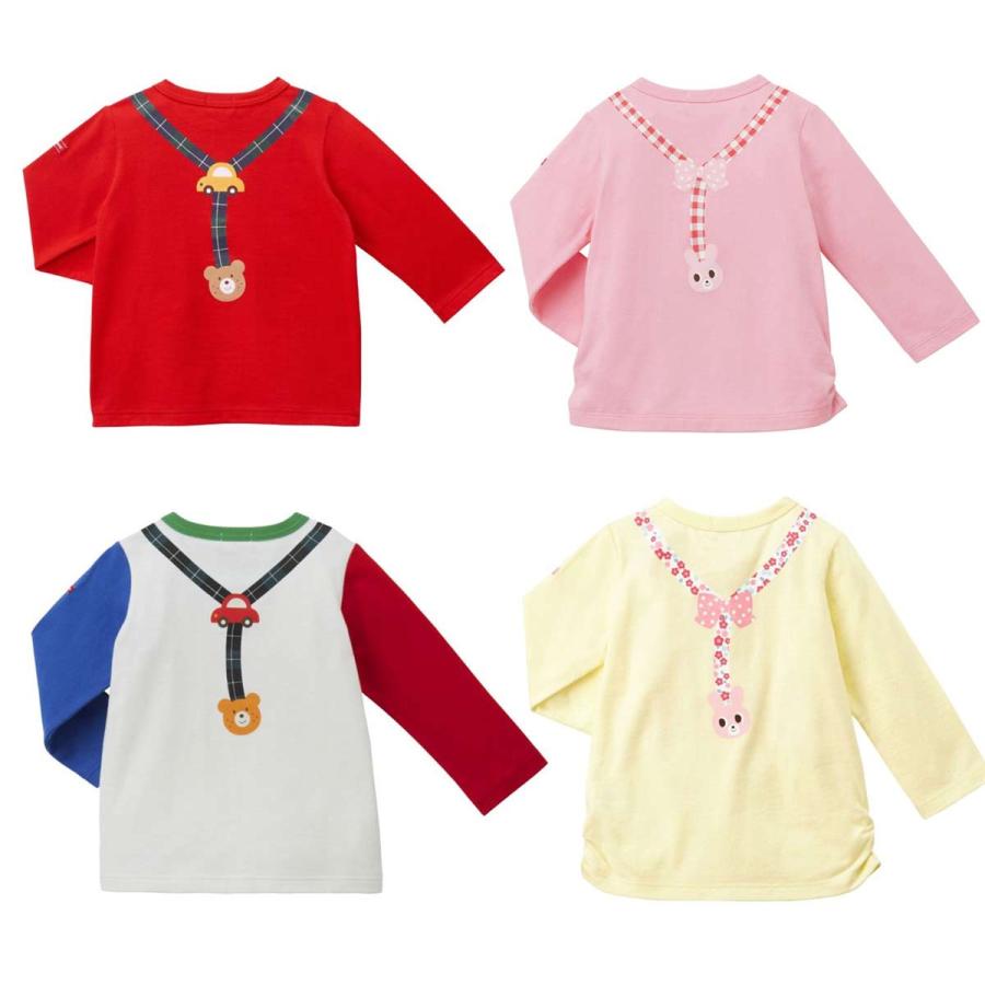 セール50%OFF！ホットビスケッツ サスペンダープリント 長袖Tシャツ
