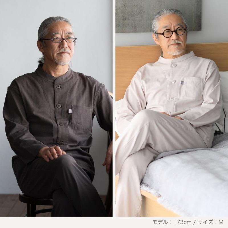 ペアパジャマ 母の日 父の日 セット ダブルガーゼ 長袖 金婚式 プレゼント 両親 夫婦 お揃い カップル 60代 70代 80代の画像