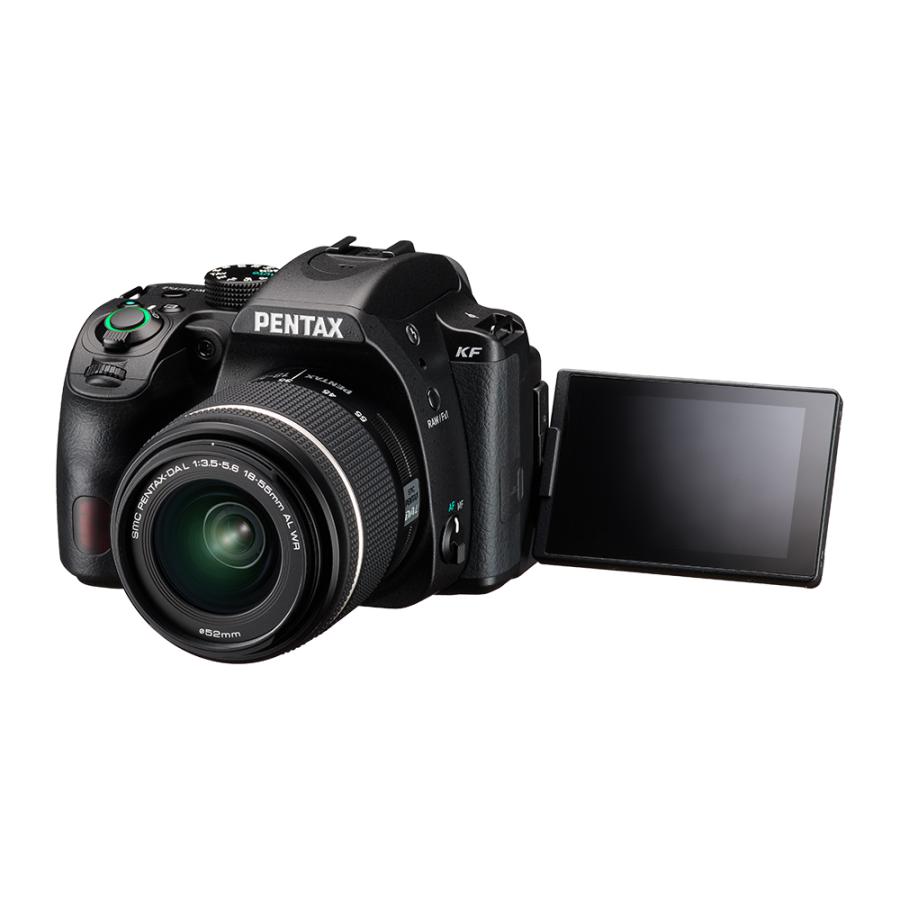 ペンタックス PENTAX KF DAL18-55WRレンズキット ブラック ペンタックス PENTAX KF DAL18-55WRレンズキット ブラック