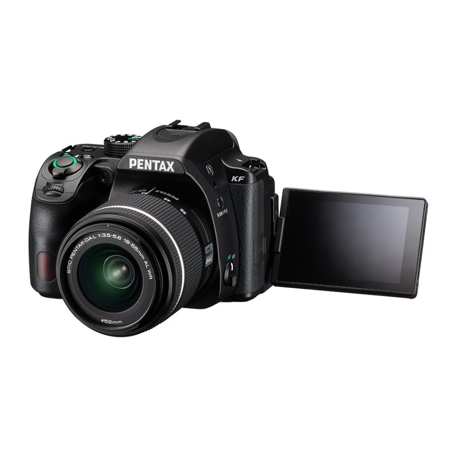 PENTAX KF DAL18-55WRレンズキット ブラック（ペンタックス デジタル一眼レフカメラ APS-C Kマウント 防塵防滴）｜ricohimaging｜08