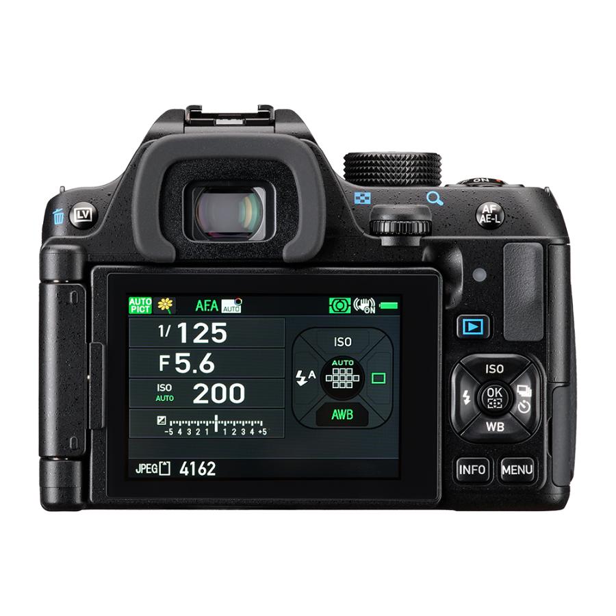 ペンタックス PENTAX KF DAL18-55WRレンズキット ブラック ペンタックス PENTAX KF DAL18-55WRレンズキット ブラック