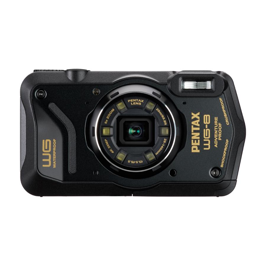 ペンタックス PENTAX WG-8 ブラック(ペンタックス RICOH リコー ペンタックス PENTAX WG-8 ブラック(ペンタックス RICOH リコー