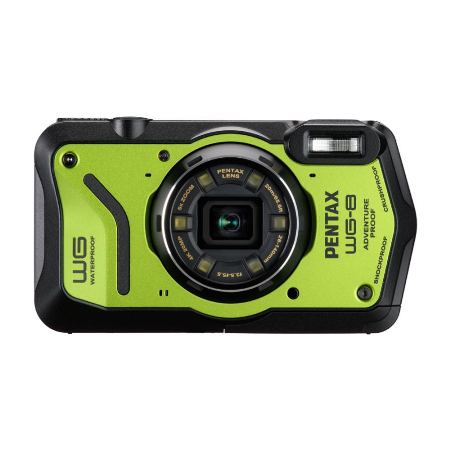 ペンタックス PENTAX WG-8 グリーン 直販限定カラー ペンタックス PENTAX WG-8 グリーン 直販限定カラー